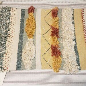 ZARA Home boho pillow cover R$69.90 tasseled rectangle decorative